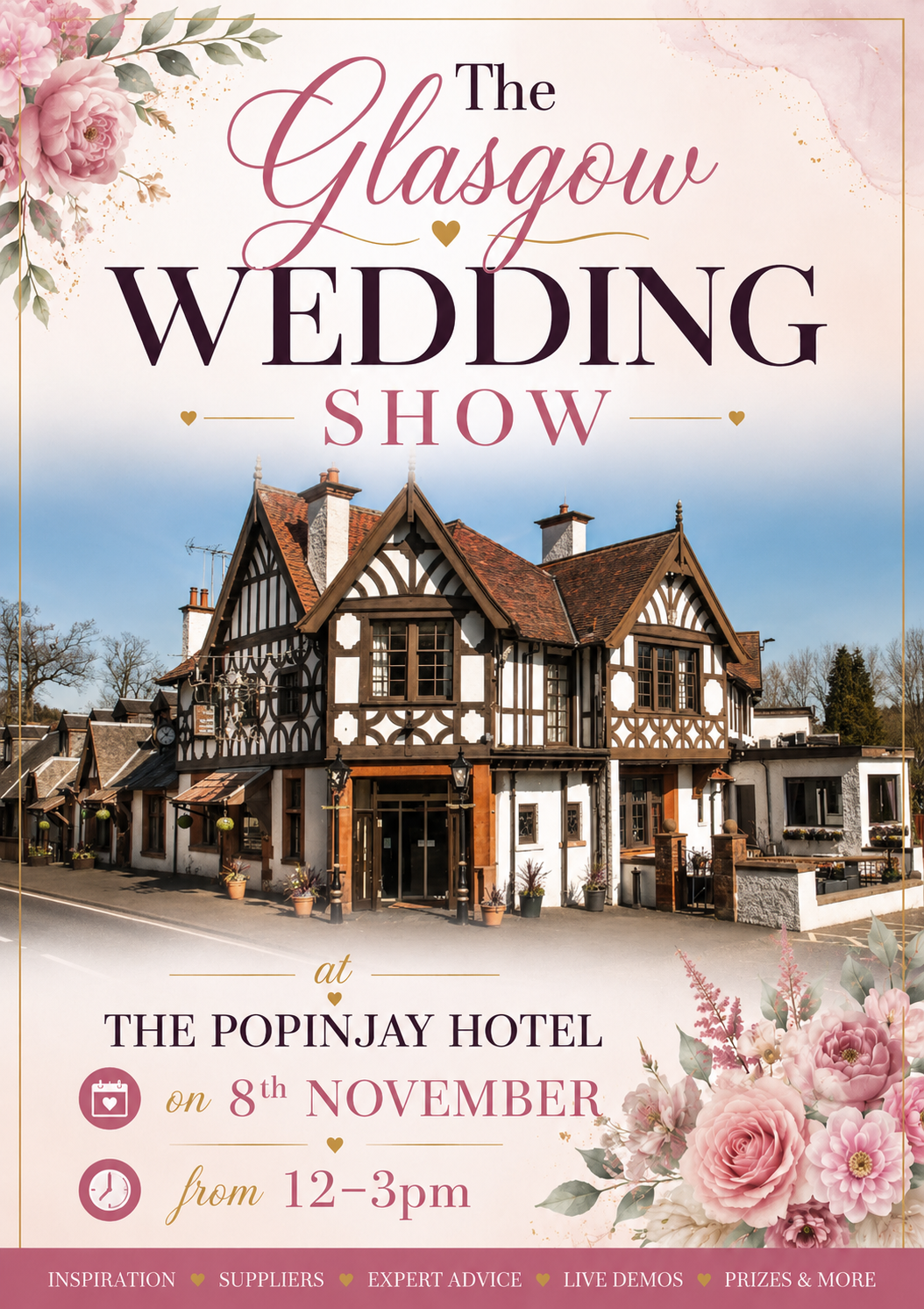 The Glasgow Wedding Show at The Popinjay Hotel