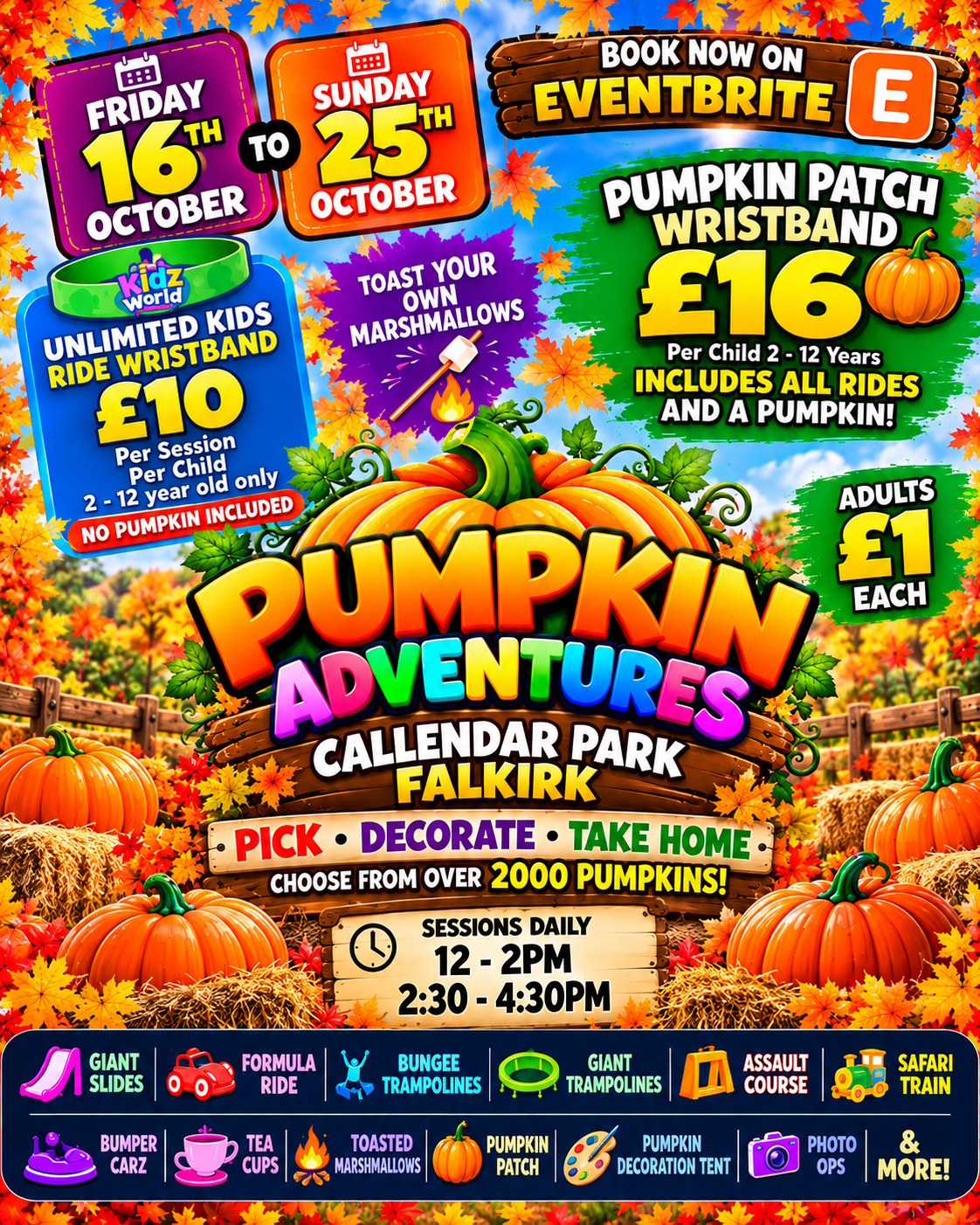 Pumpkins Adventures Kidz World