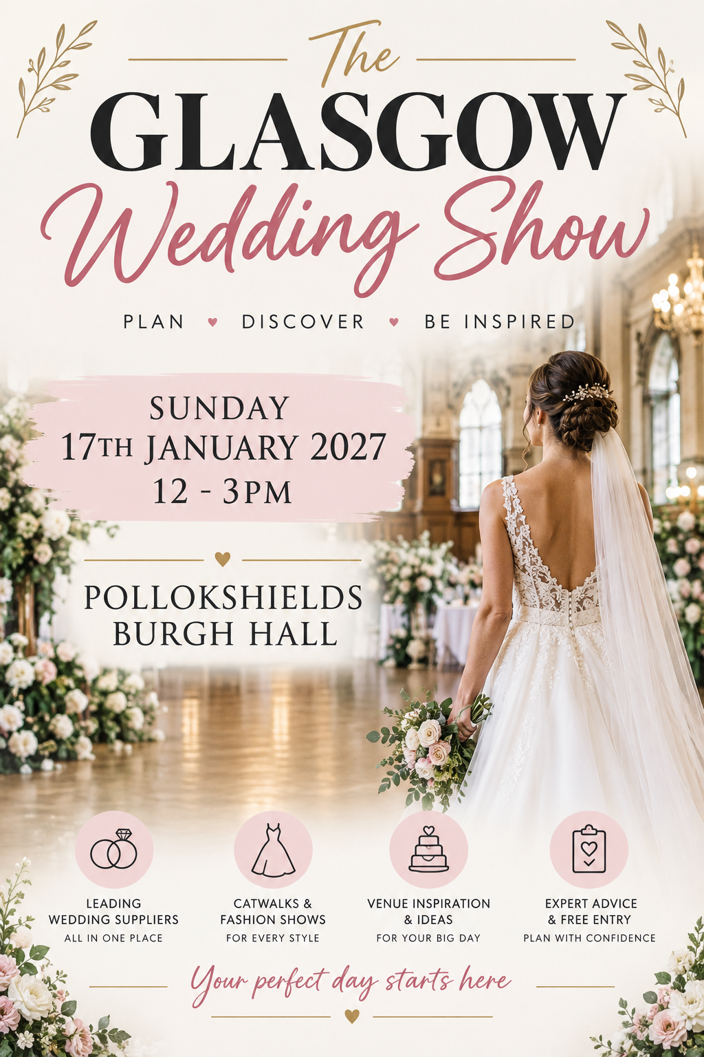 The Glasgow Wedding Show at Pollokshields Burgh Hall