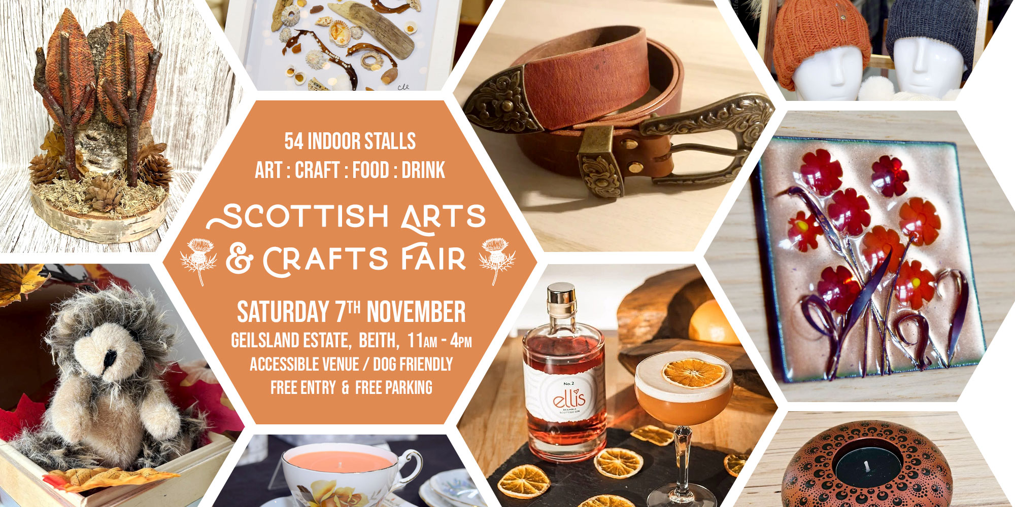Scottish Arts & Crafts Fair - Sat 7th November